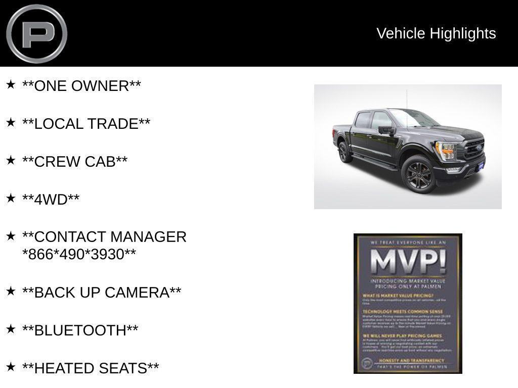 used 2021 Ford F-150 car, priced at $31,000