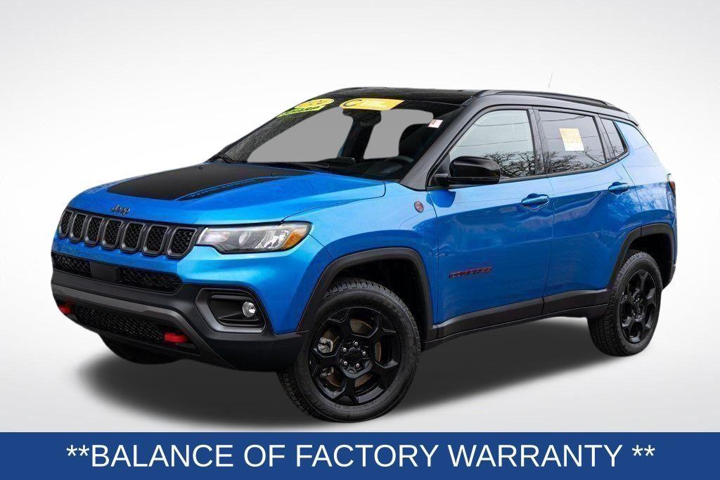 used 2024 Jeep Compass car, priced at $26,500