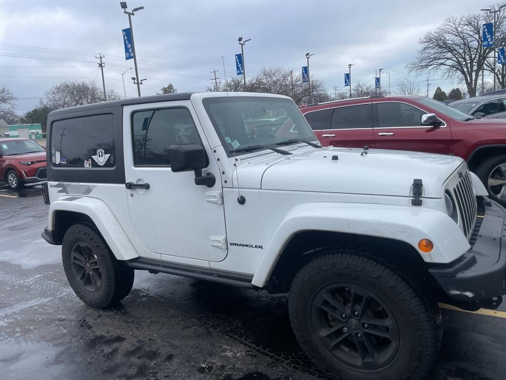 used 2017 Jeep Wrangler car, priced at $18,989