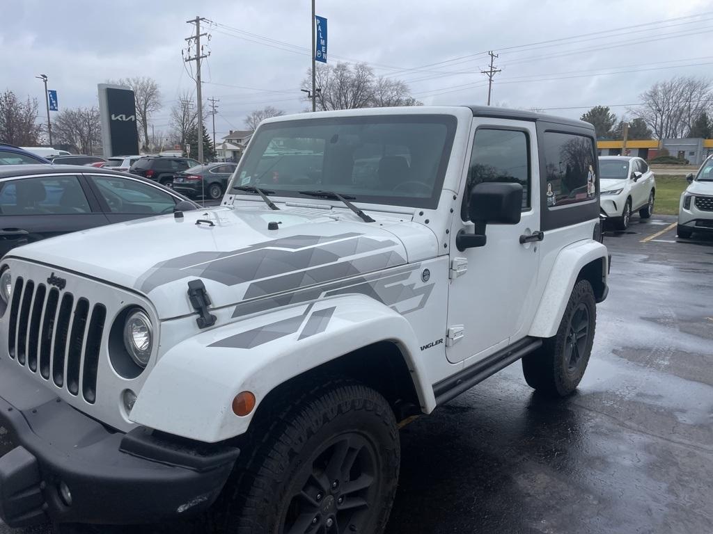 used 2017 Jeep Wrangler car, priced at $18,989