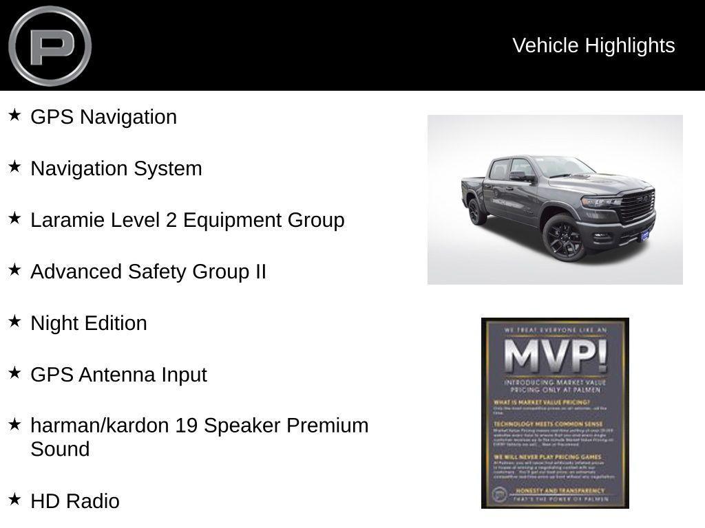 new 2026 Ram 1500 car, priced at $72,215