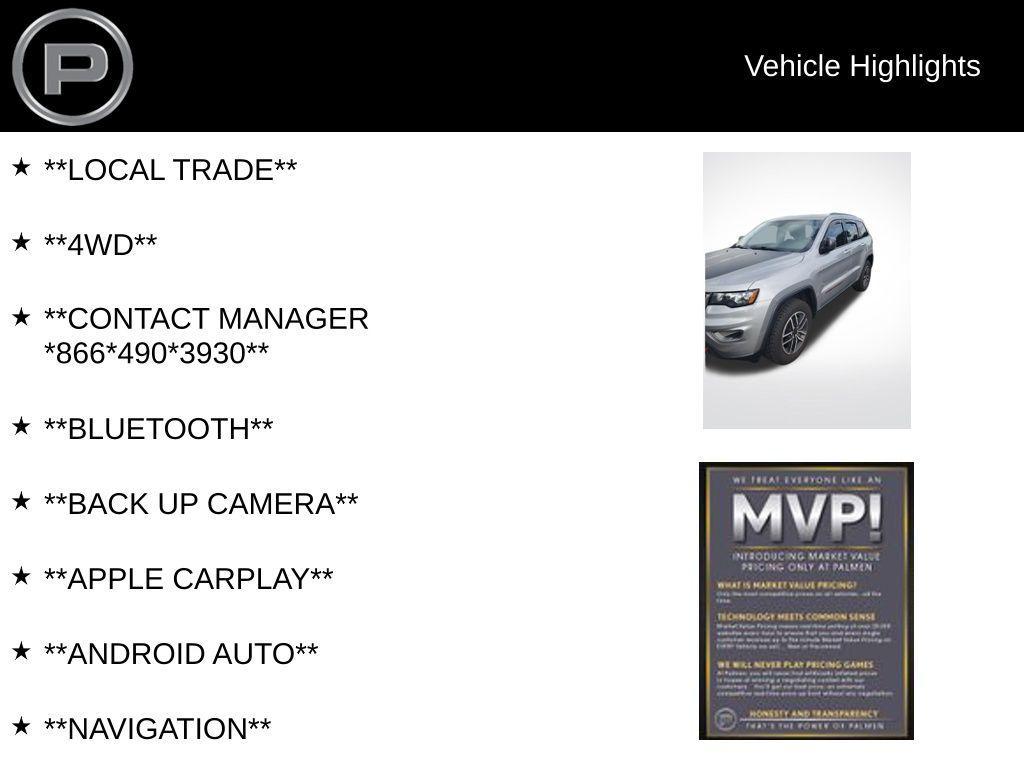 used 2020 Jeep Grand Cherokee car, priced at $24,998