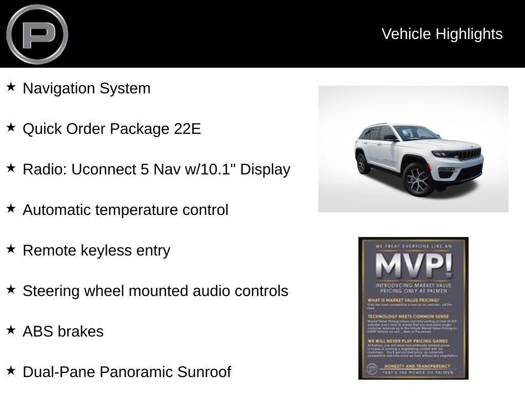 new 2025 Jeep Grand Cherokee car, priced at $49,415