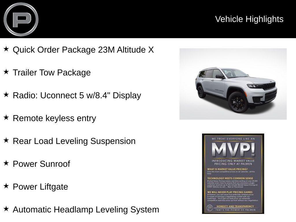 new 2025 Jeep Grand Cherokee L car, priced at $46,736
