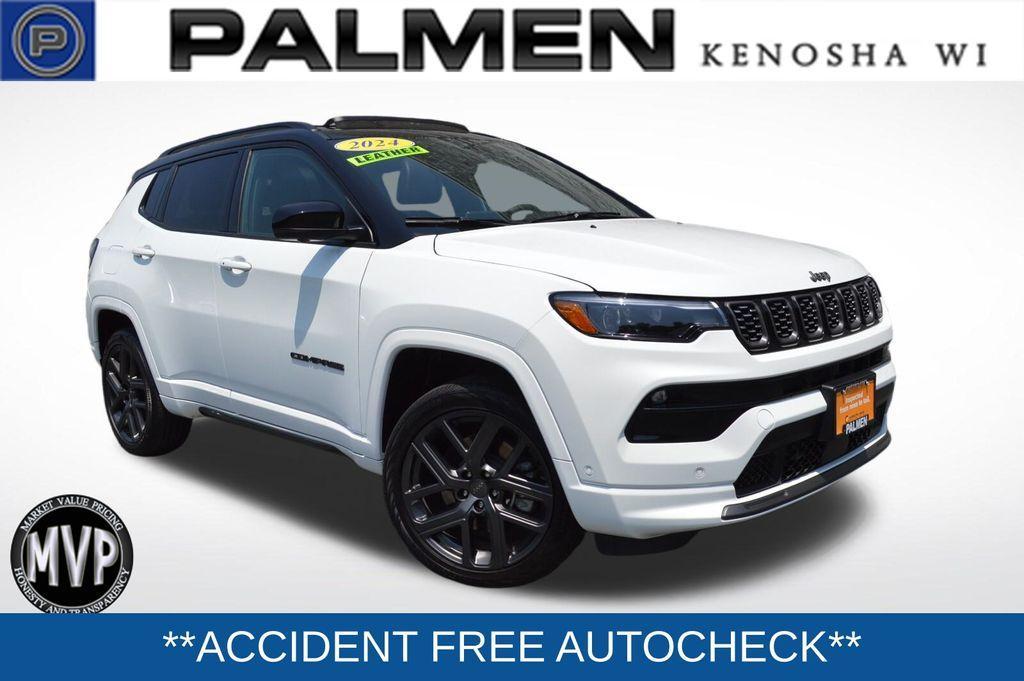 used 2024 Jeep Compass car, priced at $27,900