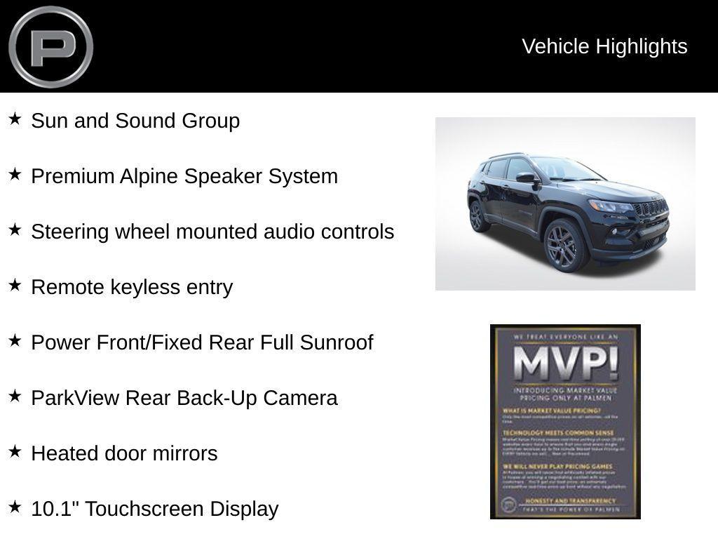 new 2025 Jeep Compass car, priced at $35,605