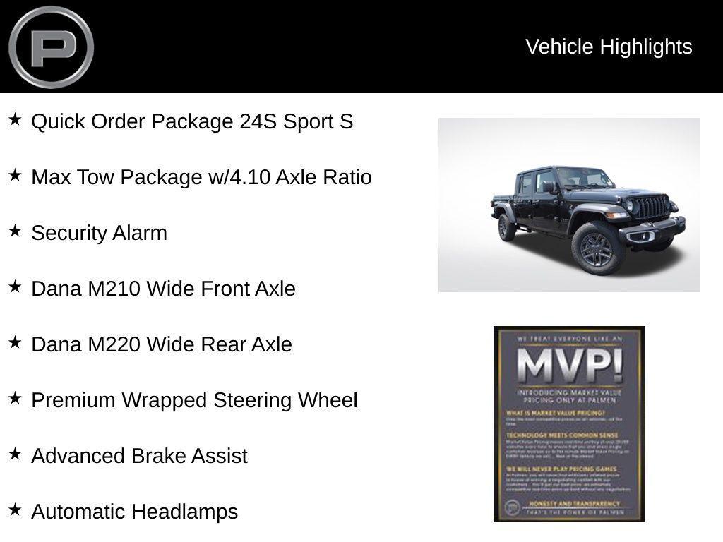 new 2025 Jeep Gladiator car, priced at $47,935