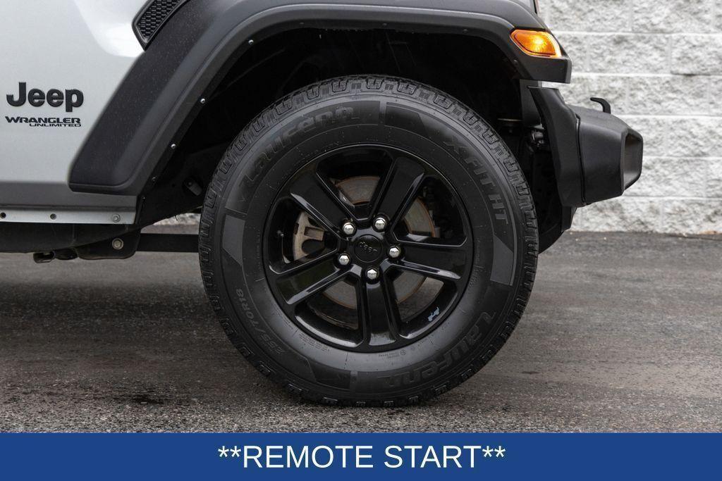 used 2021 Jeep Wrangler Unlimited car, priced at $30,000