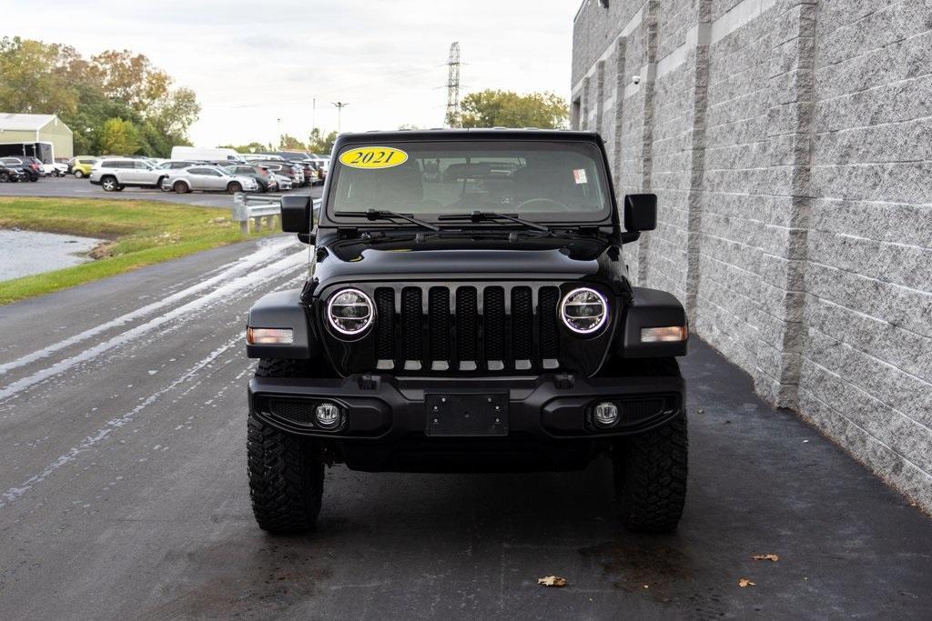 used 2021 Jeep Wrangler car, priced at $26,655