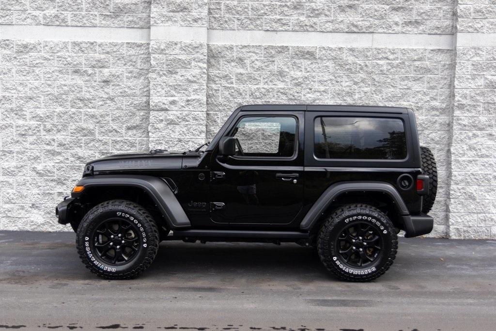 used 2021 Jeep Wrangler car, priced at $26,655