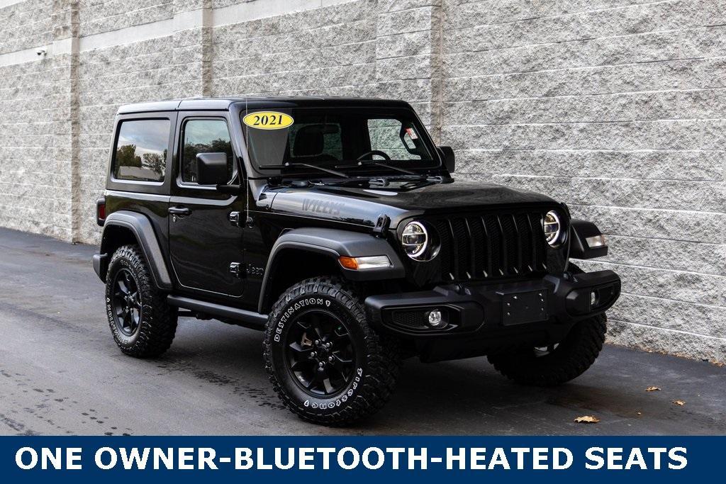 used 2021 Jeep Wrangler car, priced at $26,655