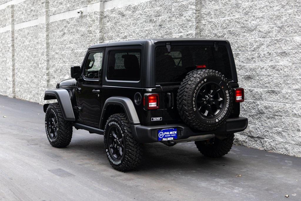 used 2021 Jeep Wrangler car, priced at $26,655