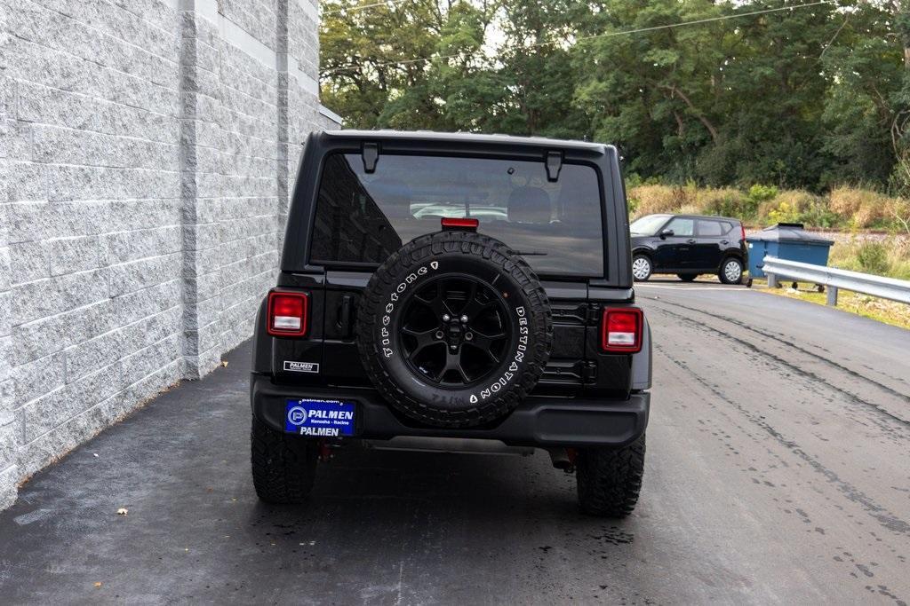 used 2021 Jeep Wrangler car, priced at $26,655