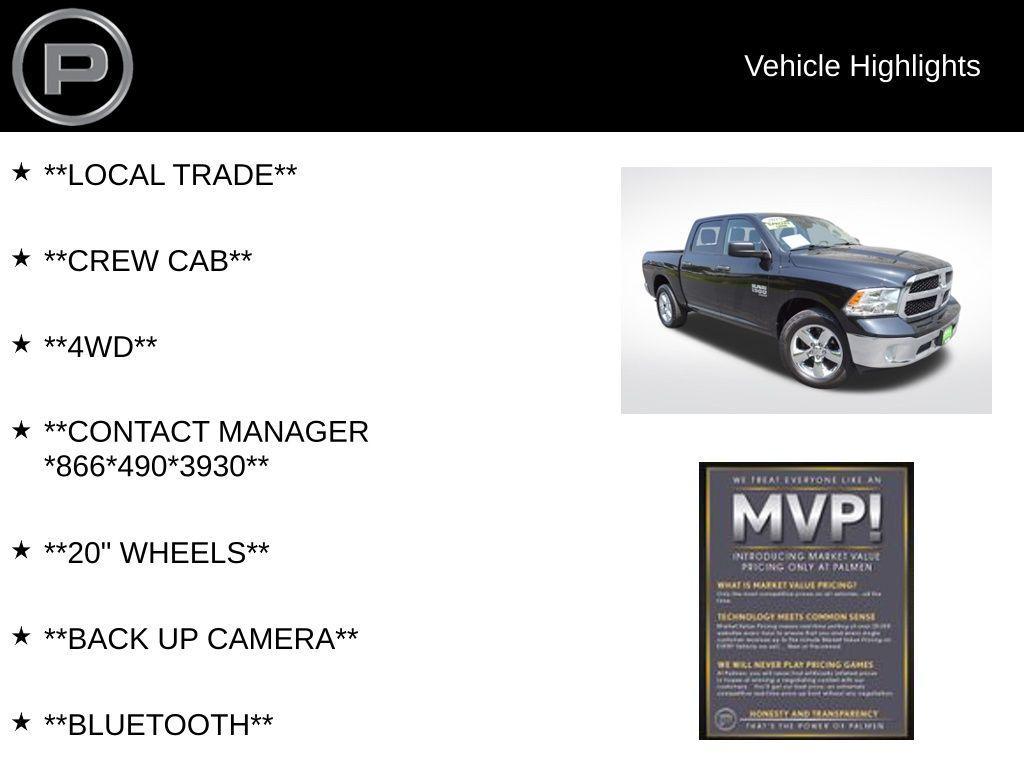used 2019 Ram 1500 Classic car, priced at $18,502