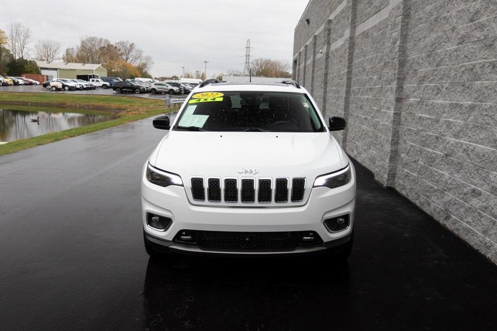 used 2022 Jeep Cherokee car, priced at $27,263