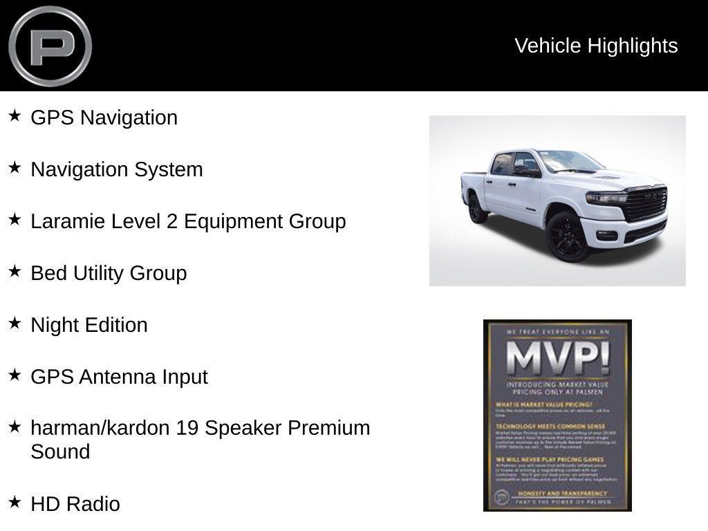 new 2025 Ram 1500 car, priced at $75,410