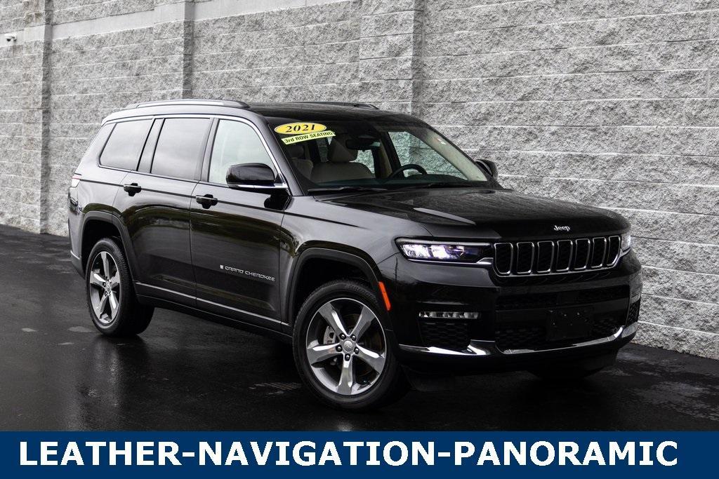 used 2021 Jeep Grand Cherokee L car, priced at $36,000