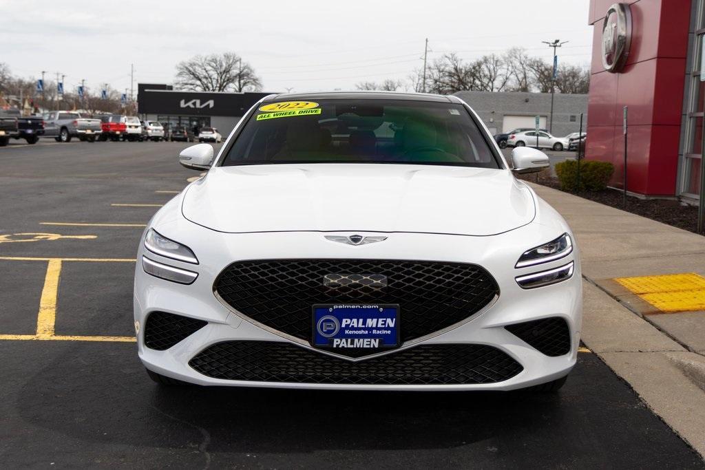 used 2022 Genesis G70 car, priced at $35,700