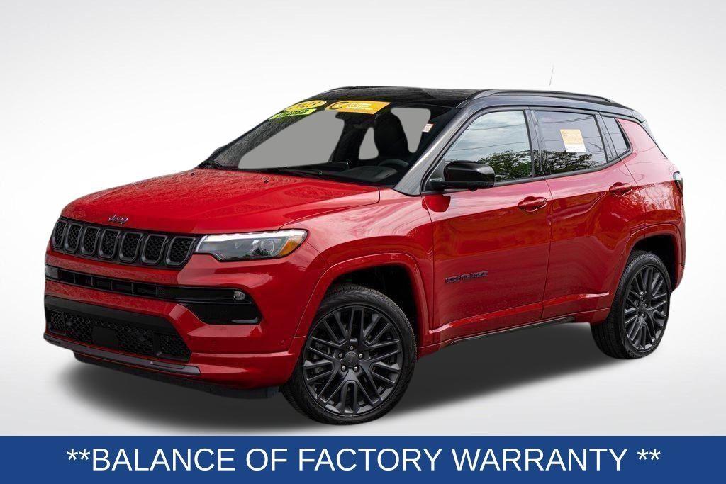 used 2023 Jeep Compass car, priced at $27,000