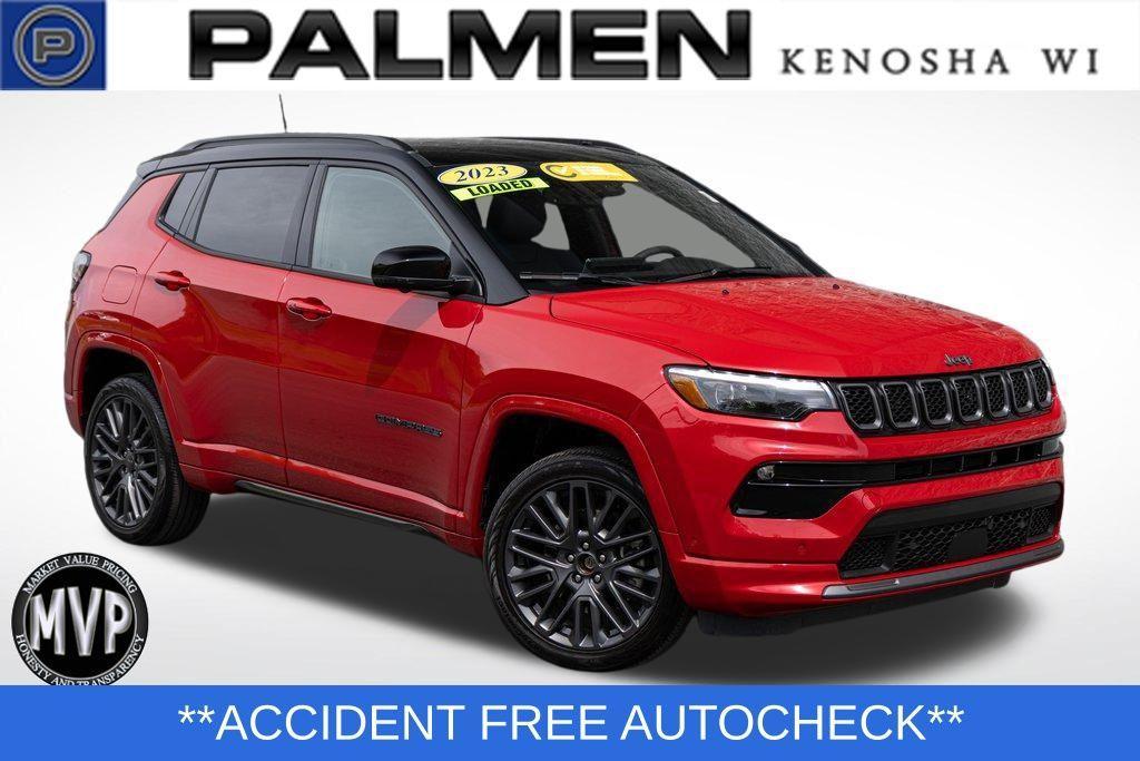 used 2023 Jeep Compass car, priced at $28,859