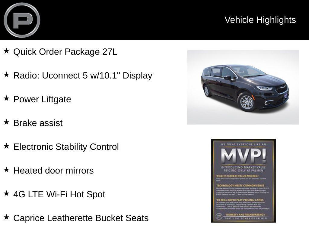 new 2025 Chrysler Pacifica car, priced at $41,278