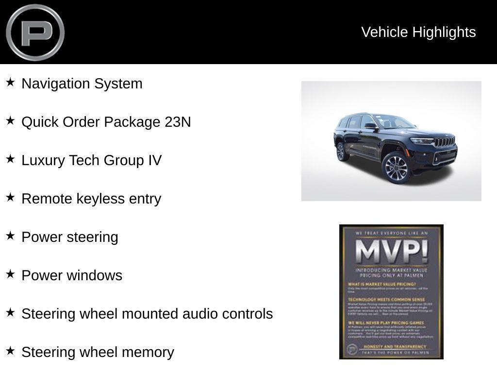 new 2025 Jeep Grand Cherokee L car, priced at $61,295