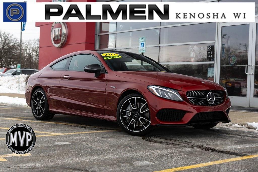 used 2017 Mercedes-Benz AMG C 43 car, priced at $30,000