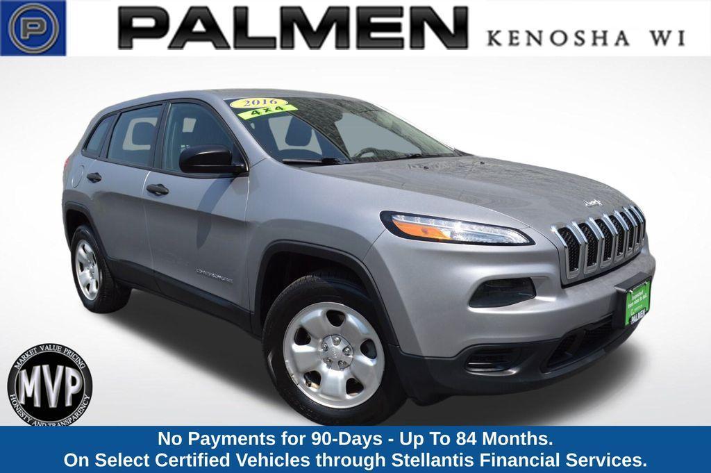 used 2016 Jeep Cherokee car, priced at $12,998
