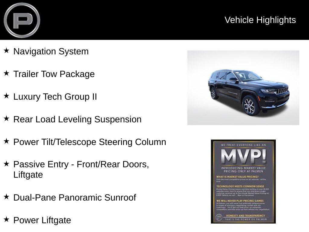 new 2025 Jeep Grand Cherokee L car, priced at $52,168