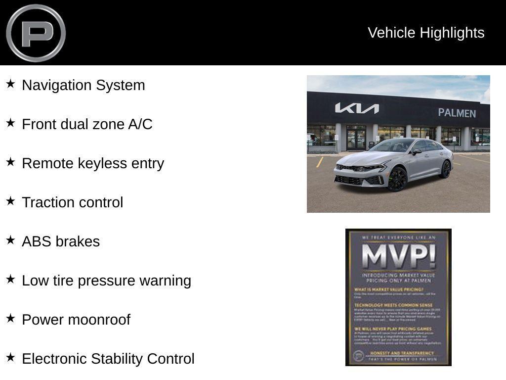 new 2026 Kia K5 car, priced at $38,735