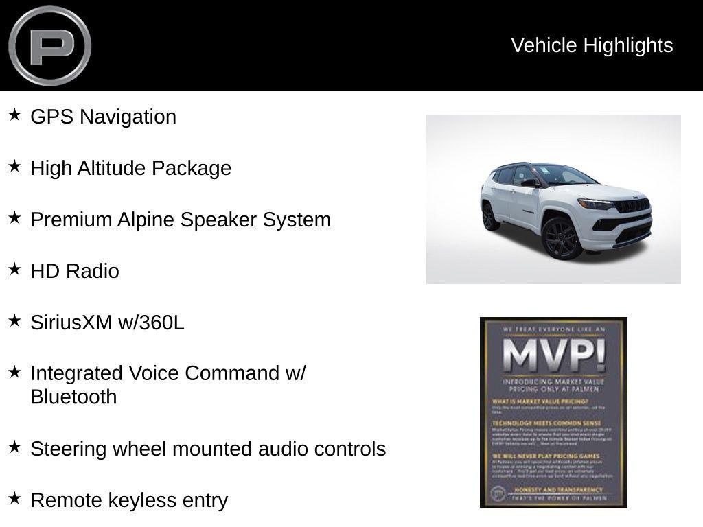 new 2025 Jeep Compass car, priced at $33,012