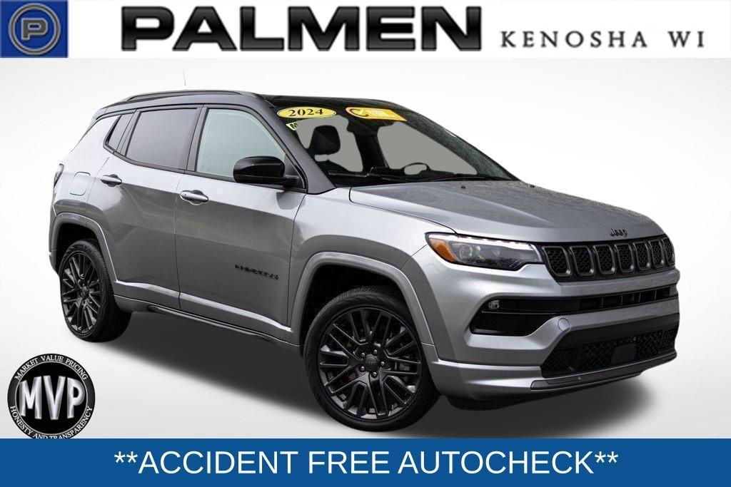 used 2024 Jeep Compass car, priced at $27,500