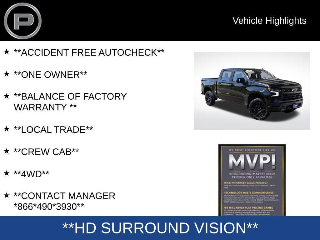 used 2022 Chevrolet Silverado 1500 car, priced at $46,400