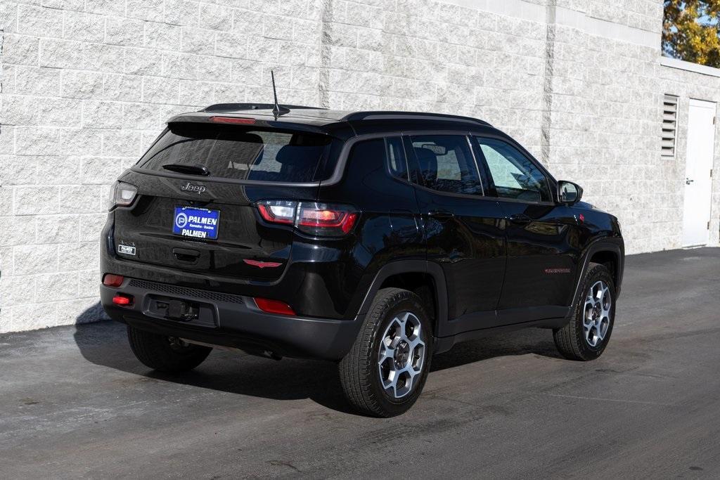 used 2022 Jeep Compass car, priced at $24,222