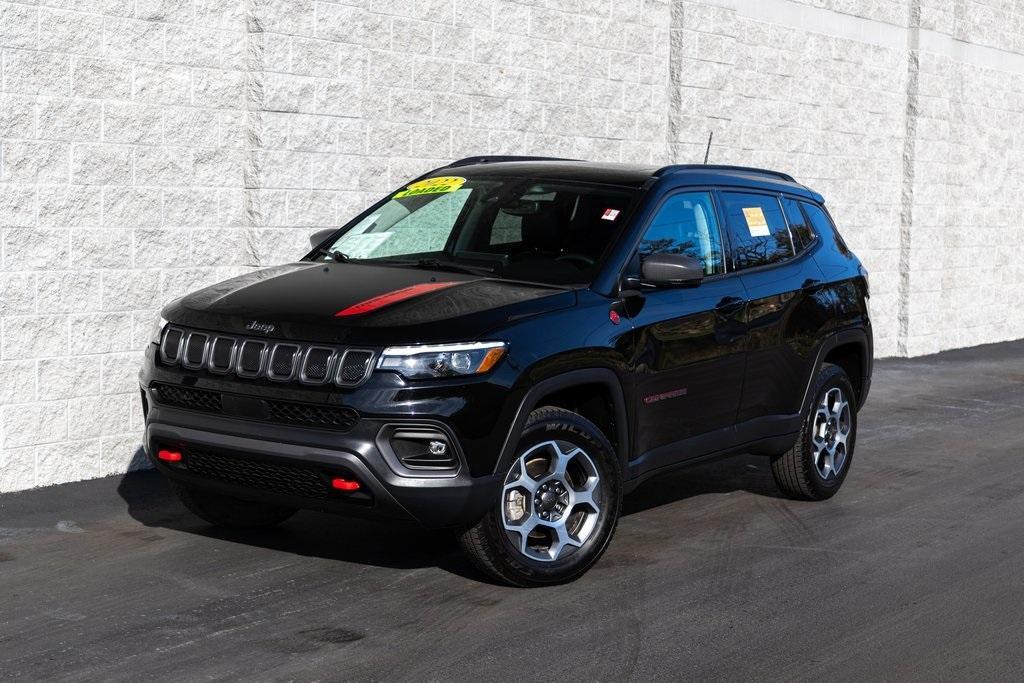 used 2022 Jeep Compass car, priced at $24,222