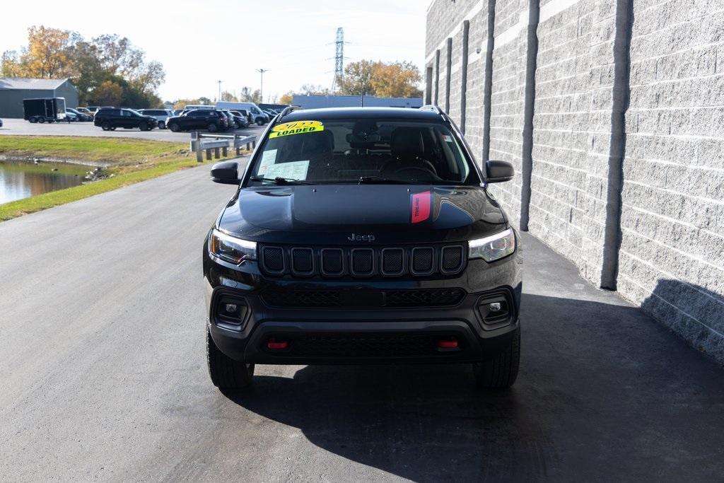 used 2022 Jeep Compass car, priced at $24,222