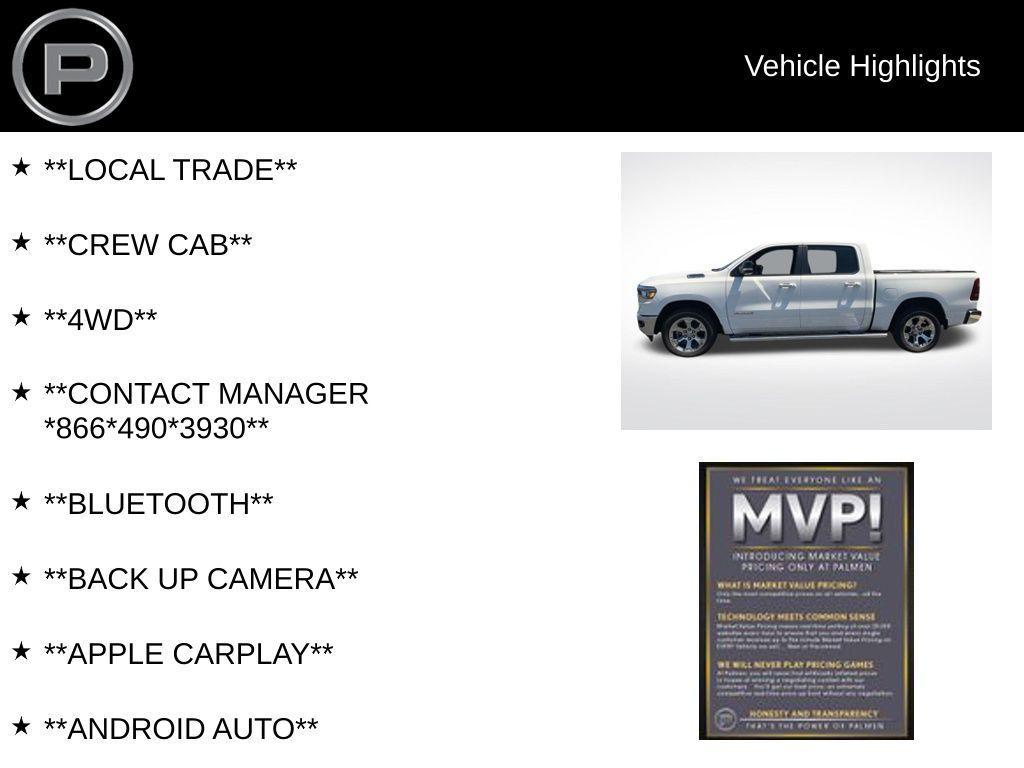 used 2019 Ram 1500 car, priced at $25,989