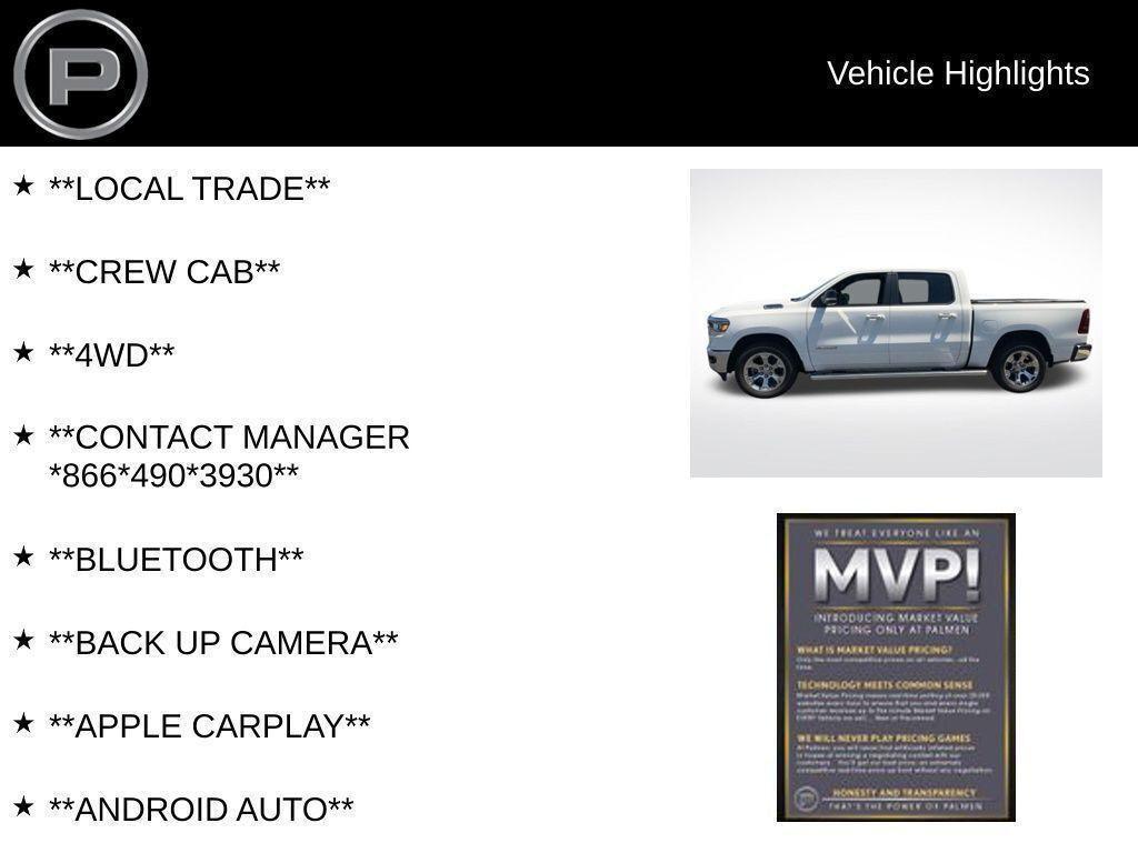 used 2019 Ram 1500 car, priced at $25,989