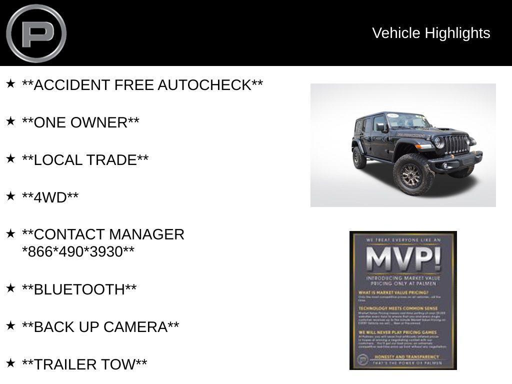 used 2021 Jeep Wrangler Unlimited car, priced at $60,000