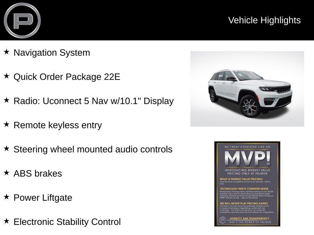 new 2025 Jeep Grand Cherokee car, priced at $41,836