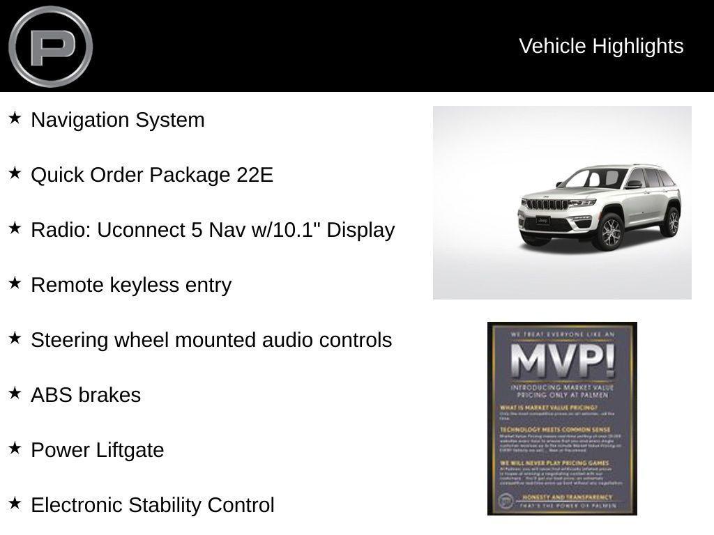 new 2025 Jeep Grand Cherokee car, priced at $46,900