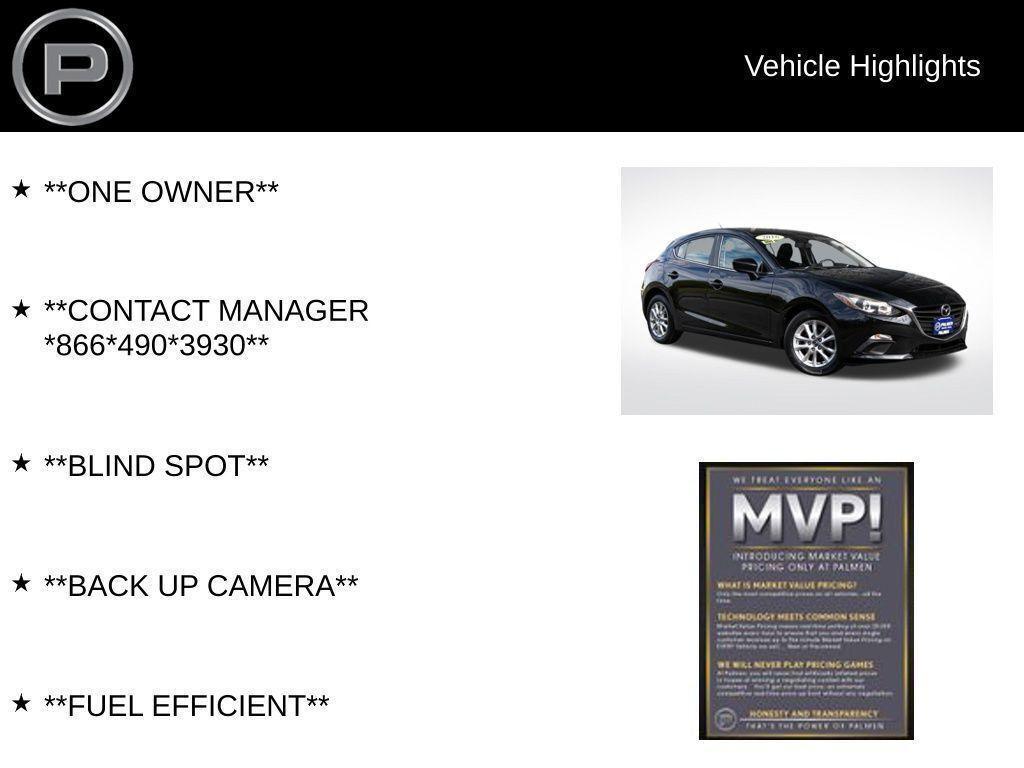 used 2016 Mazda Mazda3 car, priced at $11,000