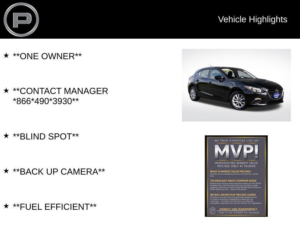 used 2016 Mazda Mazda3 car, priced at $11,400