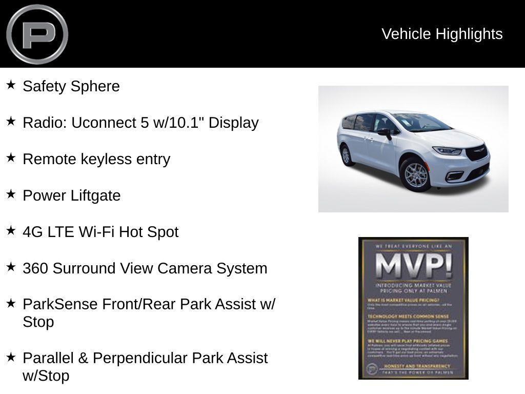 new 2025 Chrysler Pacifica car, priced at $42,482