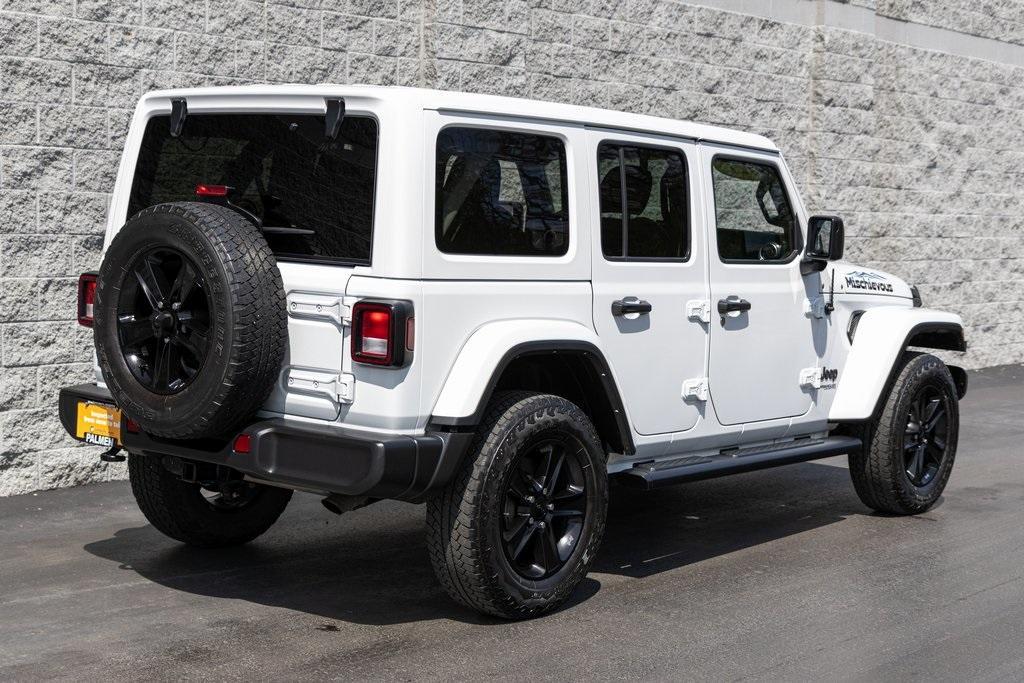 used 2021 Jeep Wrangler Unlimited car, priced at $37,232