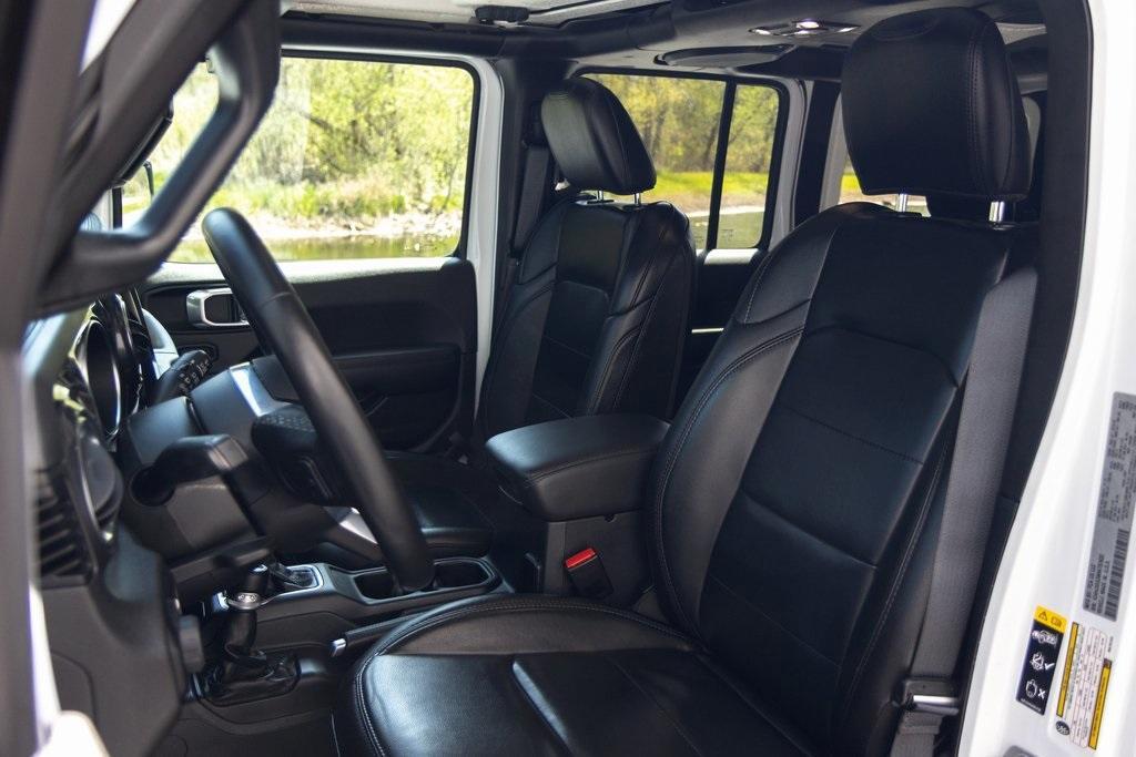 used 2021 Jeep Wrangler Unlimited car, priced at $37,232