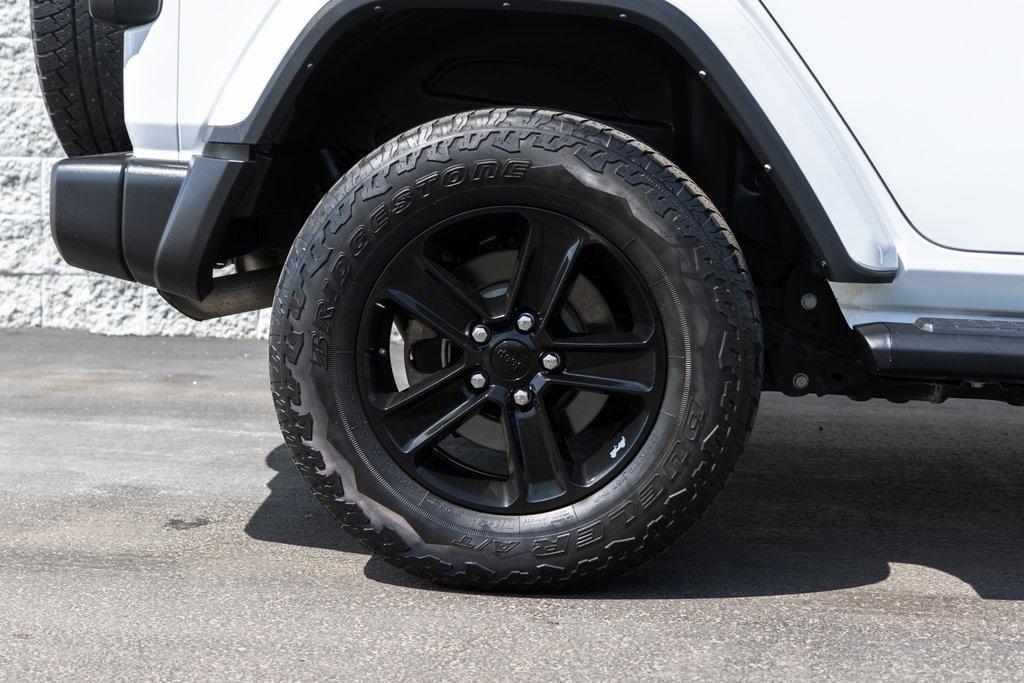 used 2021 Jeep Wrangler Unlimited car, priced at $37,232