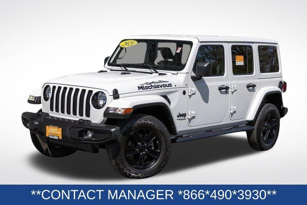 used 2021 Jeep Wrangler Unlimited car, priced at $35,989