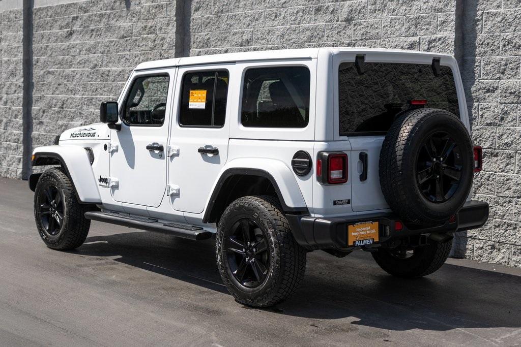 used 2021 Jeep Wrangler Unlimited car, priced at $37,232