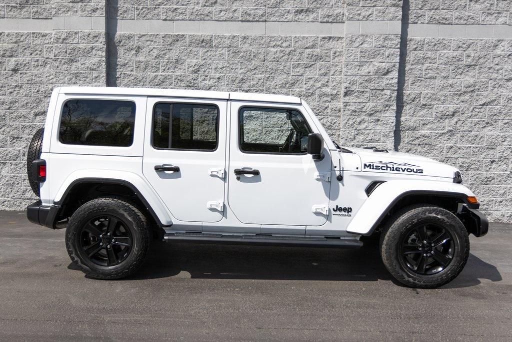 used 2021 Jeep Wrangler Unlimited car, priced at $37,232